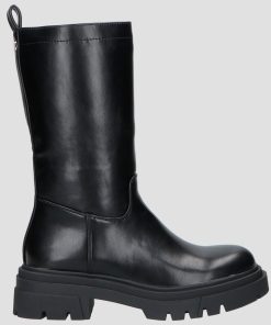 Donna DORATON Srl | Susannah - Stivali Bikers Donna Tacco 5.5 Cm Nero