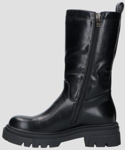 Donna DORATON Srl | Susannah - Stivali Bikers Donna Tacco 5.5 Cm Nero