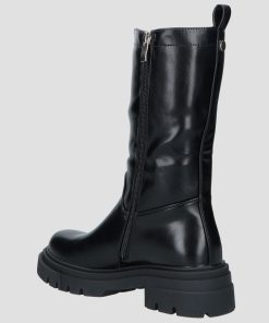 Donna DORATON Srl | Susannah - Stivali Bikers Donna Tacco 5.5 Cm Nero