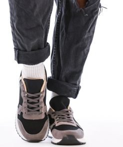 Uomo DORATON Srl | Lbs - Sneakers Uomo In Mesh Grigio