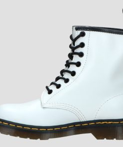 Donna DORATON Srl | Dr Martens - 1460 Smooth - Anfibi Donna Bianco