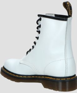 Donna DORATON Srl | Dr Martens - 1460 Smooth - Anfibi Donna Bianco