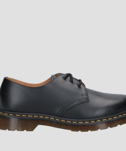 Uomo DORATON Srl | Dr Martens - 1461 Smooth - Francesine Uomo In Pelle Smooth Nero