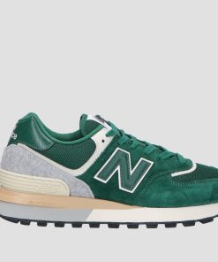 Uomo DORATON Srl | New Balance - 574 - Sneakers Uomo Verde/Grigio