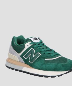 Uomo DORATON Srl | New Balance - 574 - Sneakers Uomo Verde/Grigio