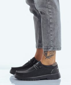 Uomo DORATON Srl | Canguro - Slip On Uomo Nero