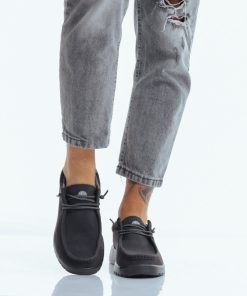 Uomo DORATON Srl | Canguro - Slip On Uomo Nero