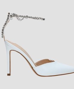 Donna DORATON Srl | Misha - Decollete` Tacco 11 Cm Bianco