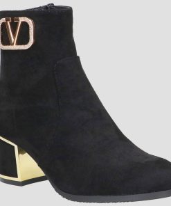 Donna DORATON Srl | Shannon - Stivaletti Donna Tacco 5 Cm Nero