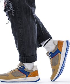 Uomo DORATON Srl | Itazero - Sneakers Uomo Traspiranti Marrone