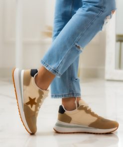 Donna DORATON Srl | Ruth - Sneakers Donna Beige/Camel