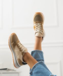 Donna DORATON Srl | Ruth - Sneakers Donna Beige/Camel