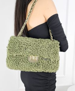 Donna DORATON Srl | Bergen - Borsa Donna A Spalla Verde