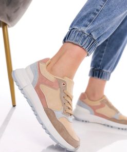 Donna DORATON Srl | Hilda - Sneakers Donna Tempo Libero Khaki