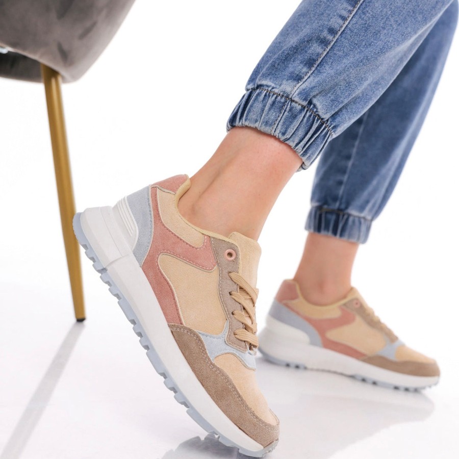 Donna DORATON Srl | Hilda - Sneakers Donna Tempo Libero Khaki