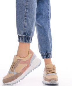 Donna DORATON Srl | Hilda - Sneakers Donna Tempo Libero Khaki