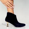 Donna DORATON Srl | Karen - Tronchetti Donna Tacco 7 Cm Nero