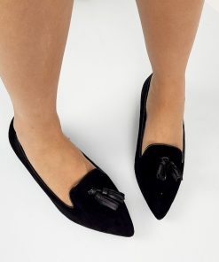 Donna DORATON Srl | Nica - Ballerine Con Nappini Nero