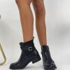 Donna DORATON Srl | Eleenor - Stivaletti Donna In Ecopelle Nero