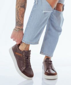 Uomo DORATON Srl | Andreson - Sneakers Uomo Moda Marrone