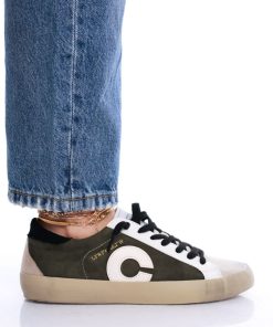 Donna DORATON Srl | Krista - Sneakers Donna Tempo Libero Khaki