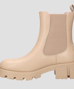 Donna DORATON Srl | Joyce - Stivaletti Beatles Donna Tacco 5 Cm Khaki