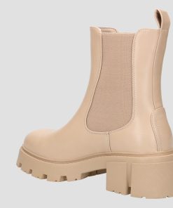 Donna DORATON Srl | Joyce - Stivaletti Beatles Donna Tacco 5 Cm Khaki