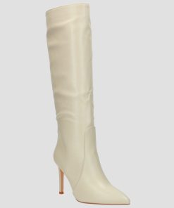 Donna DORATON Srl | Bice - Stivali Donna Tacco 9 Cm Beige