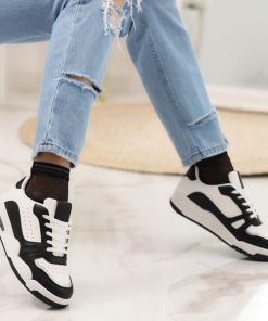 Donna DORATON Srl | Veronica - Sneakers Donna Bianco/Nero