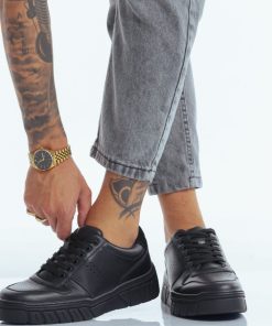 Uomo DORATON Srl | Andrew - Sneakers Uomo Nero