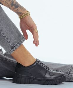 Uomo DORATON Srl | Andrew - Sneakers Uomo Nero