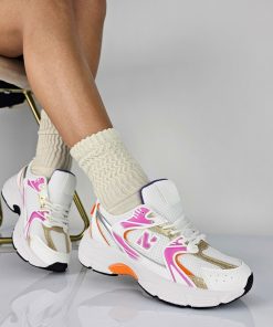 Donna DORATON Srl | Lizy - Sneakers Sportiva Donna Arancione