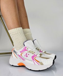 Donna DORATON Srl | Lizy - Sneakers Sportiva Donna Arancione