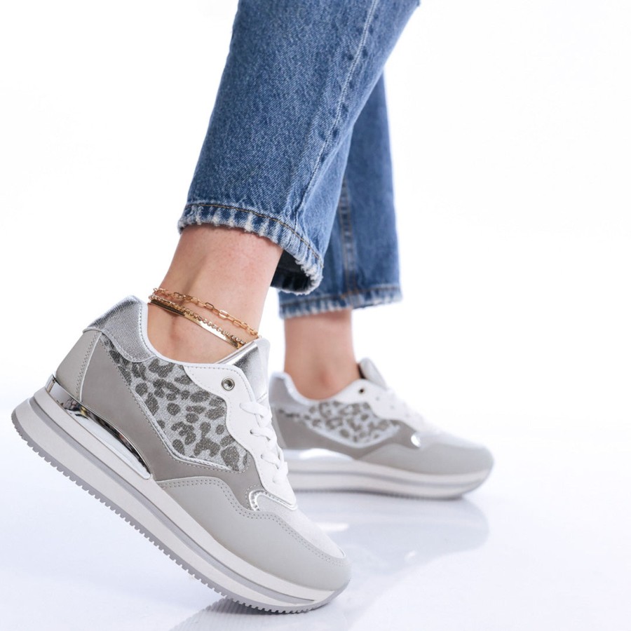 Donna DORATON Srl | Unity - Sneakers Donna Moda Grigio