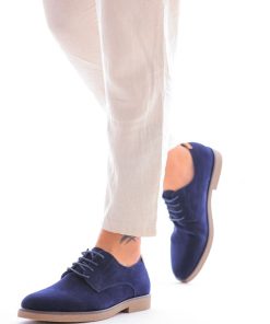 Uomo DORATON Srl | Gianni - Stringate Uomo Casual Blu