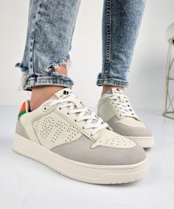 Uomo DORATON Srl | Erik - Sneakers Uomo Tempo Libero Beige