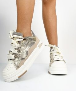 Donna DORATON Srl | Lark - Sneakers Donna Moda Beige