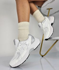 Donna DORATON Srl | Lizy - Sneakers Sportiva Donna Bianco