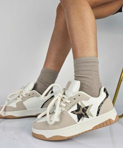 Donna DORATON Srl | Traurig - Sneakers Donna Tempo Libero Beige