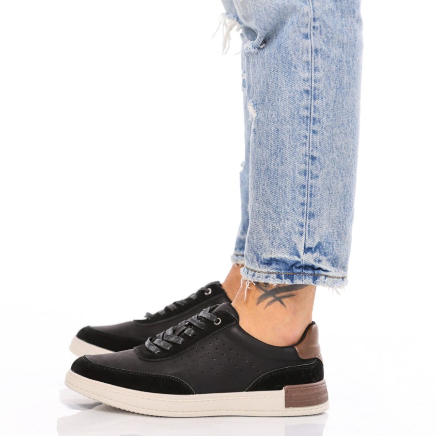 Uomo DORATON Srl | Paul - Sneakers Uomo Nero