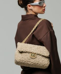 Donna DORATON Srl | Bergen - Borsa Donna A Spalla Beige