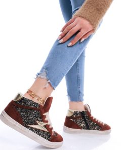 Donna DORATON Srl | Beatriz - Sneakers Donna Mid Marrone