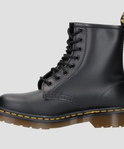 Uomo DORATON Srl | Dr Martens - 1460 Smooth - Anfibi Uomo Nero