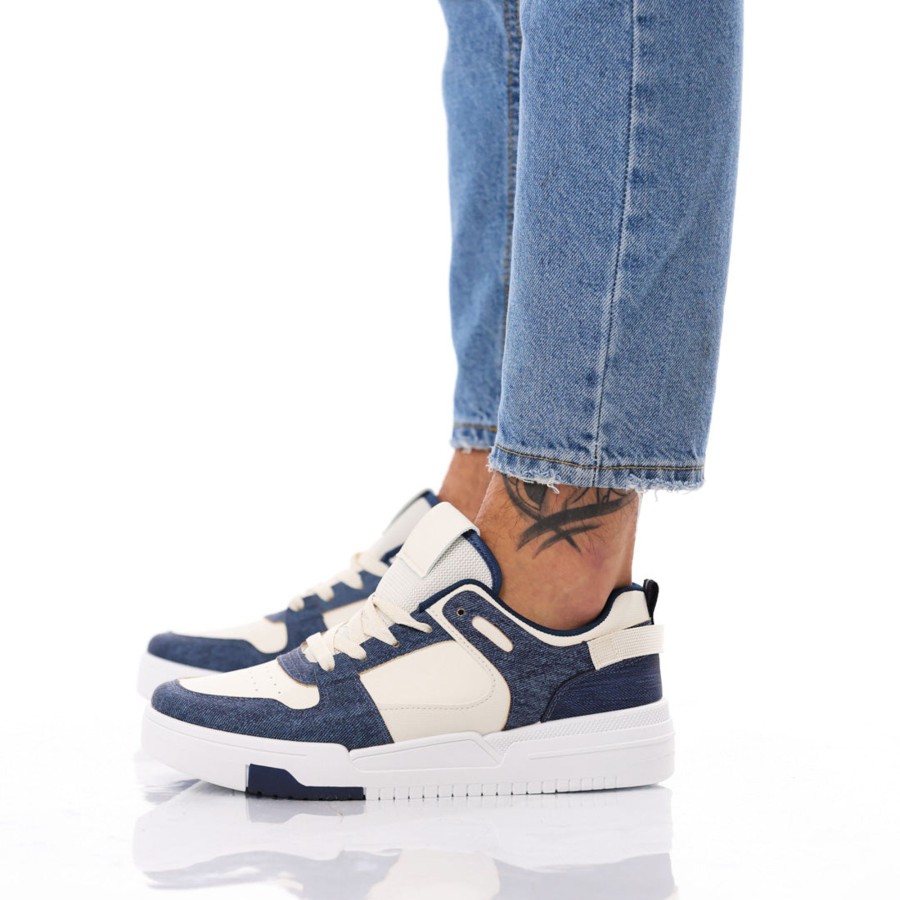 Uomo DORATON Srl | Chad - Sneakers Uomo Navy