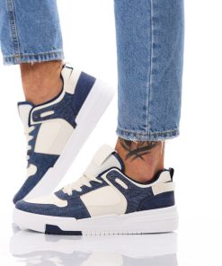 Uomo DORATON Srl | Chad - Sneakers Uomo Navy