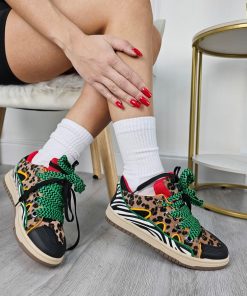 Donna DORATON Srl | Kalu - Sneakers Donna Animalier Leopard