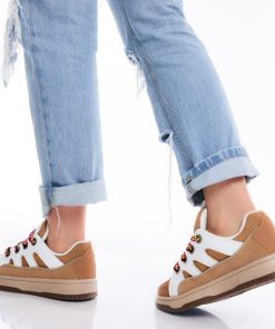 Donna DORATON Srl | Fedra - Sneakers Donna Tempo Libero Beige