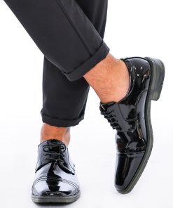 Uomo DORATON Srl | Gianni - Scarpe Uomo Eleganti Lucide Nero