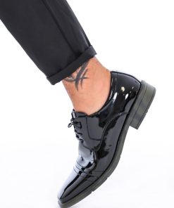 Uomo DORATON Srl | Gianni - Scarpe Uomo Eleganti Lucide Nero