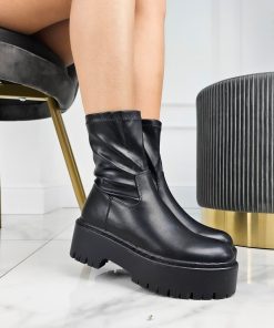 Donna DORATON Srl | Ludovique - Stivaletti Donna Con Platform Nero